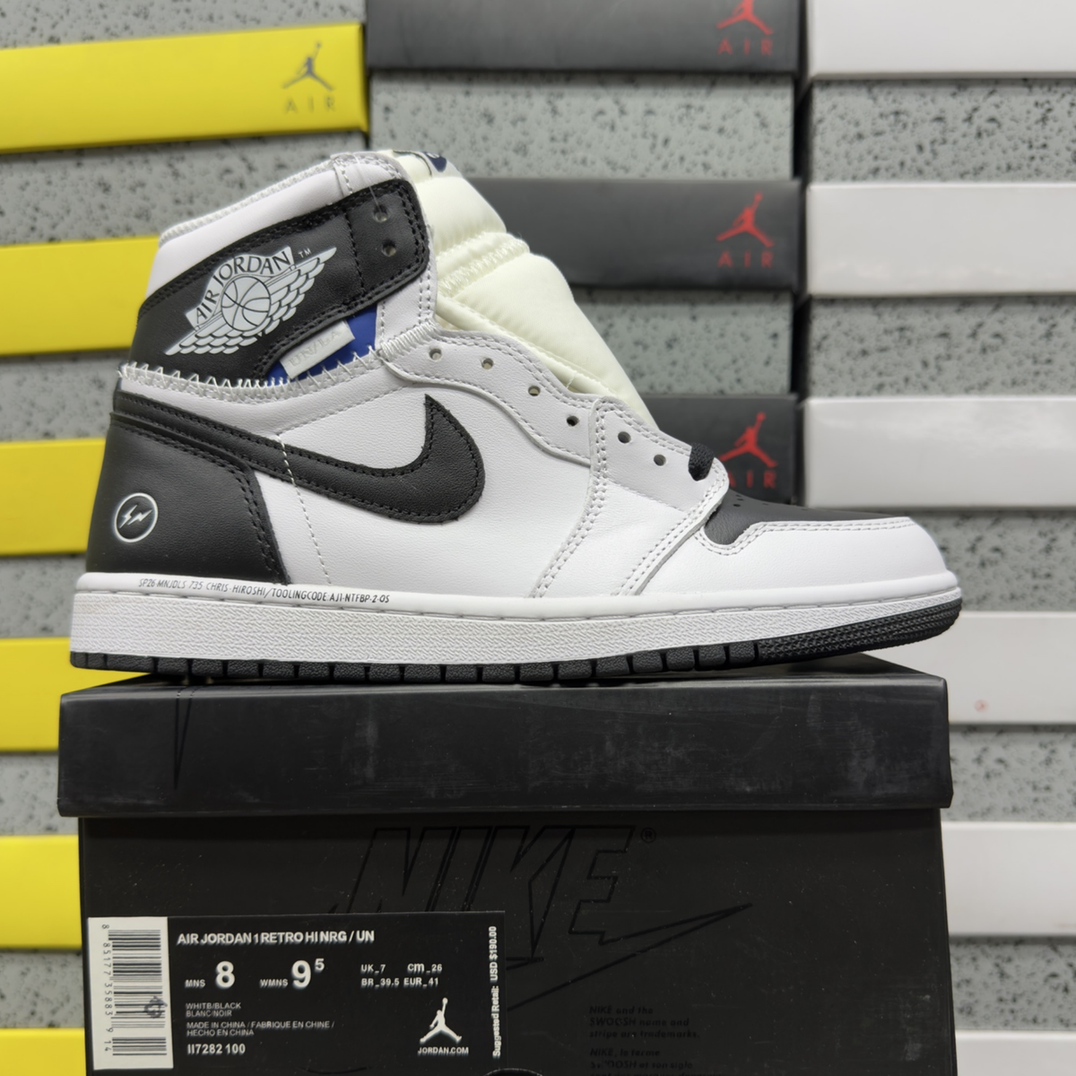 Union LA x Fragment Design x Air Jordan 1 Retro High OG SP - Black Toe