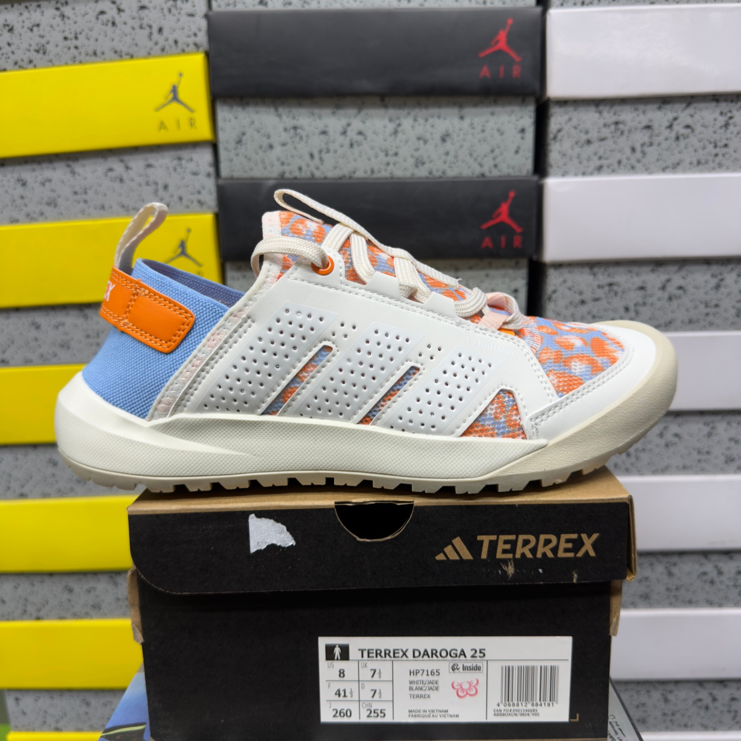 Adidas Terrex Daroga Cordura Plus Canva - Cloud White/Impact Orange/Blue