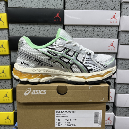 Asics Gel Kayano 12.1 - White Menthol