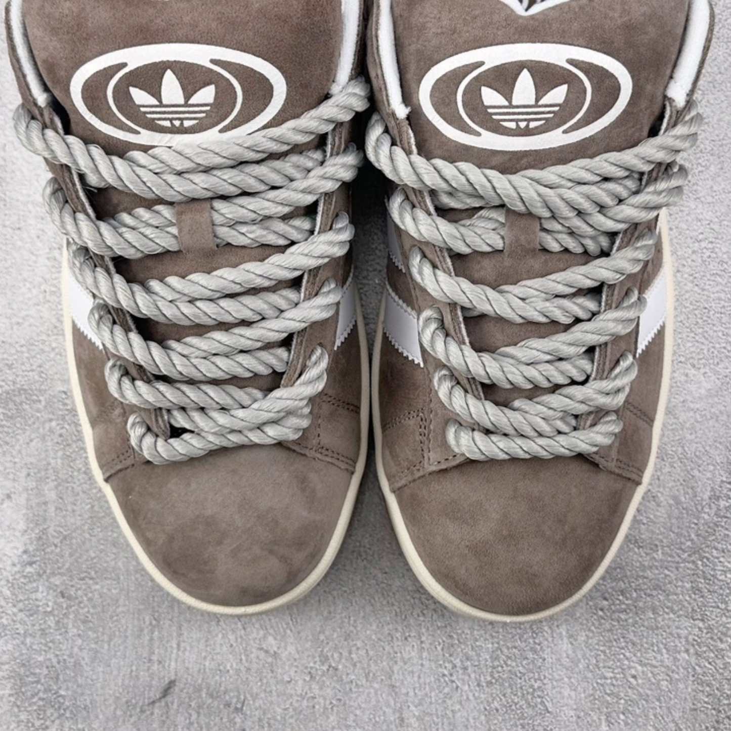 Adidas Campus 00's - Grey One Crystal White