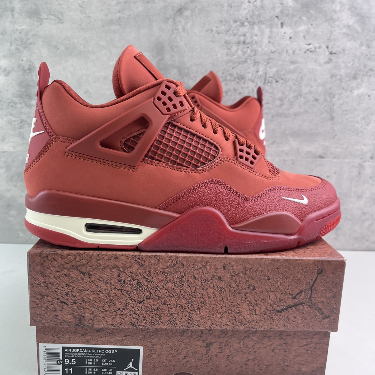 Nigel Sylvester x Air Jordan 4 Retro OG SP - Brick By Brick