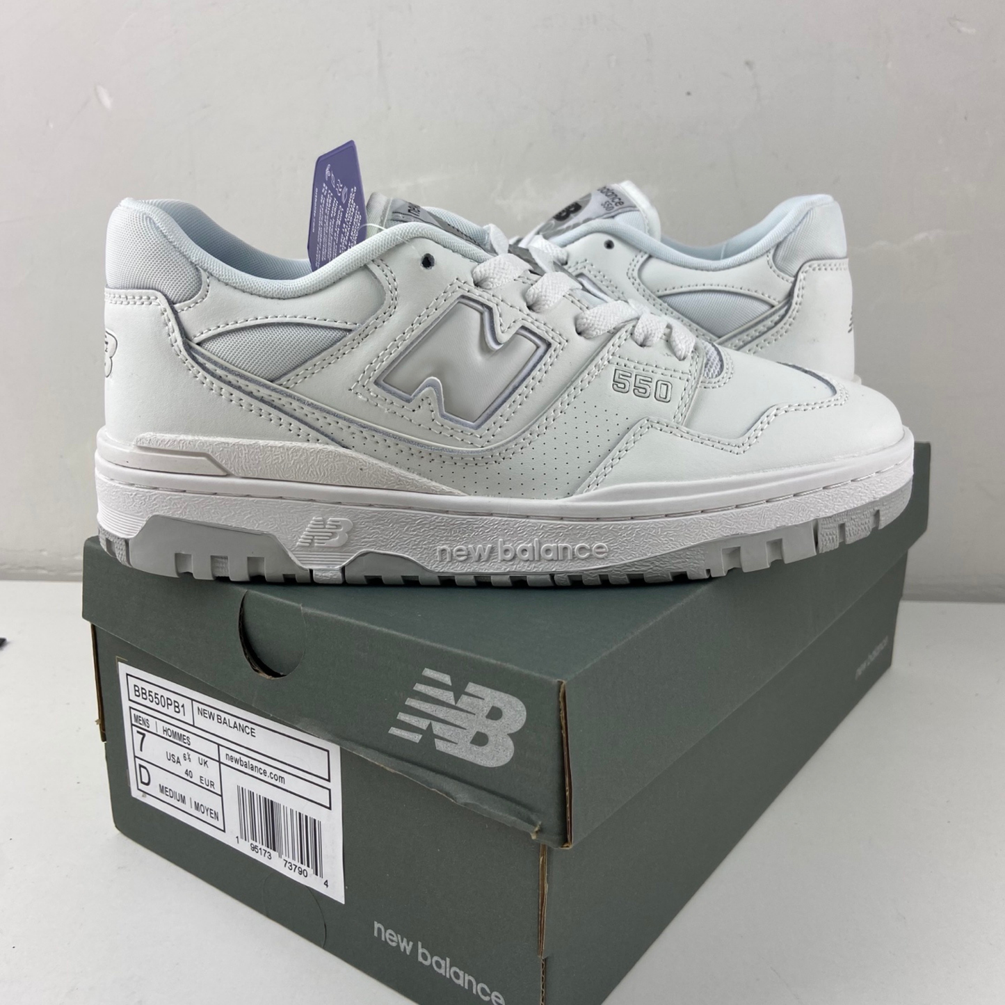 New Balance 550 - Steel Grey