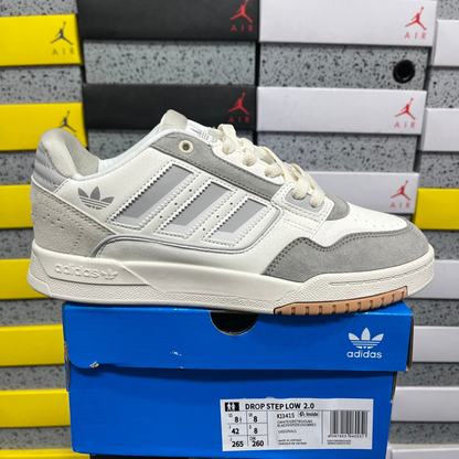 Adidas Drop Step Low 2.0 - Cloud White / Grey Two / Gum