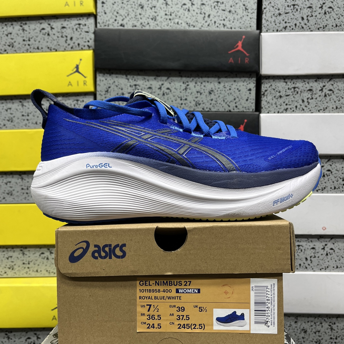 Asics Gel Nimbus 27 - Illusion Blue / Indigo Blue