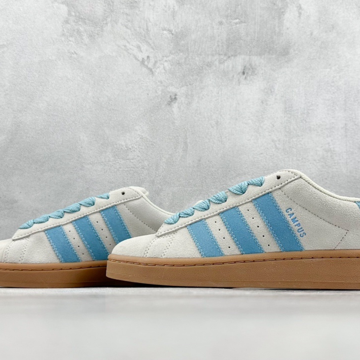 Adidas Campus 00's - Crystal White Lucid Blue Gum
