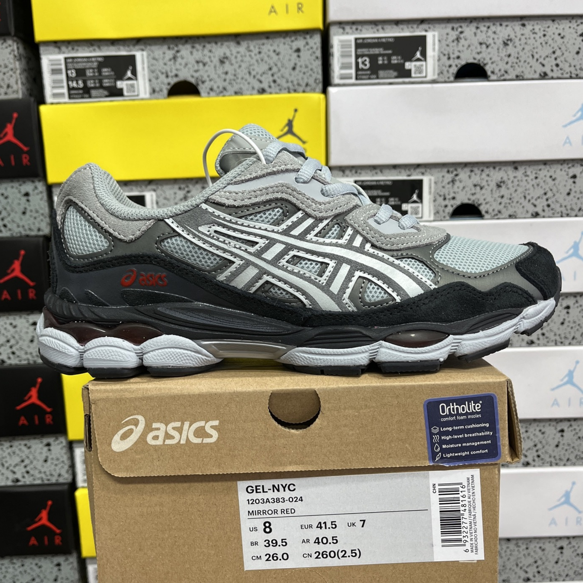 Asics Gel NYC - Gravel Black