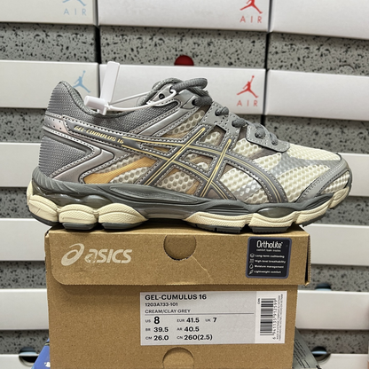 Asics Gel Cumulus 16 - Mid Grey Cream
