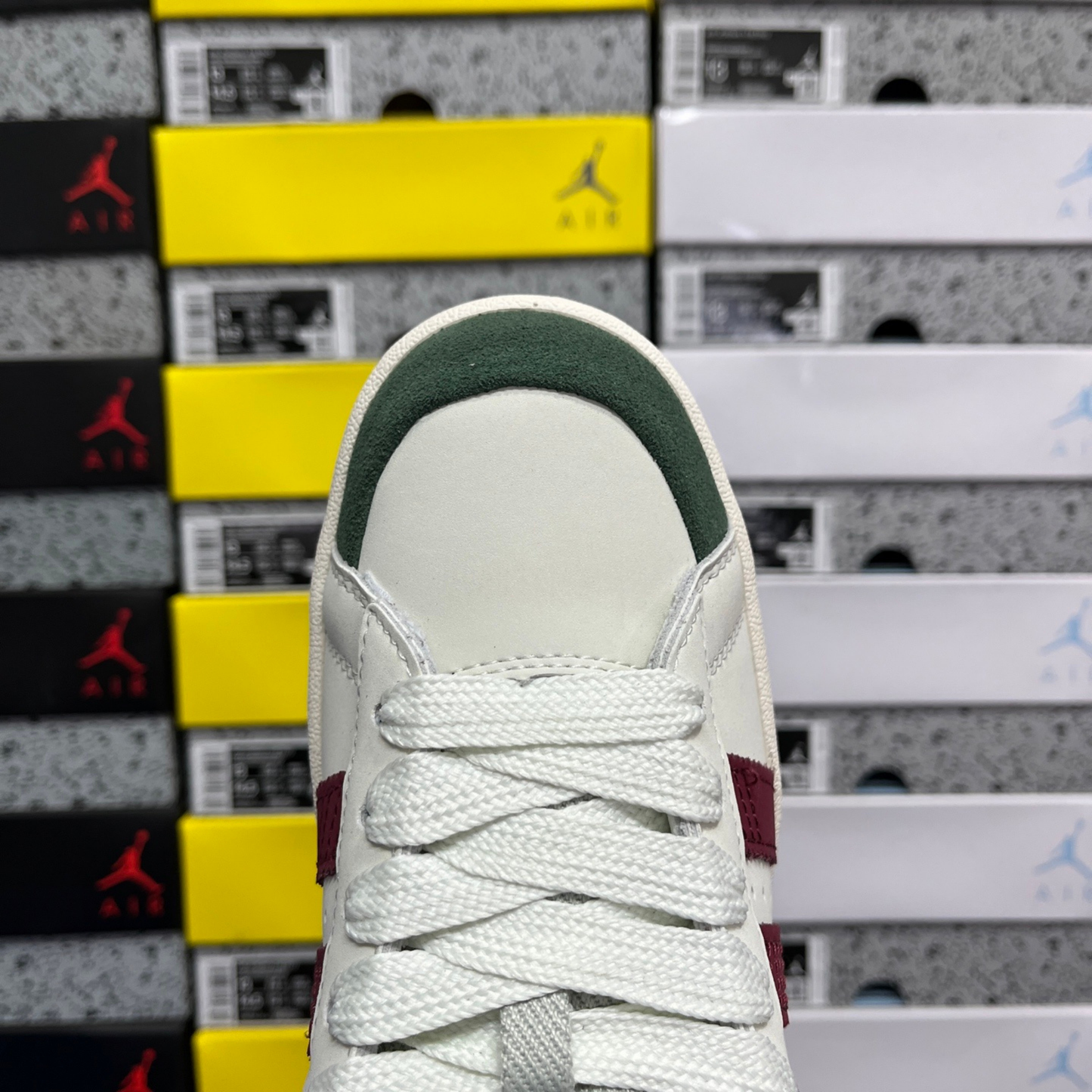 Adidas Campus 00's - Cloud White Burgundy