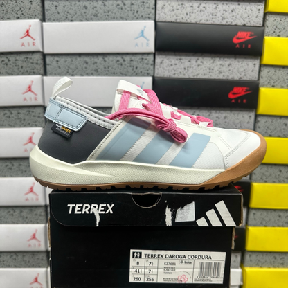 Adidas Terrex Daroga Cordura - White Light Blue Pink