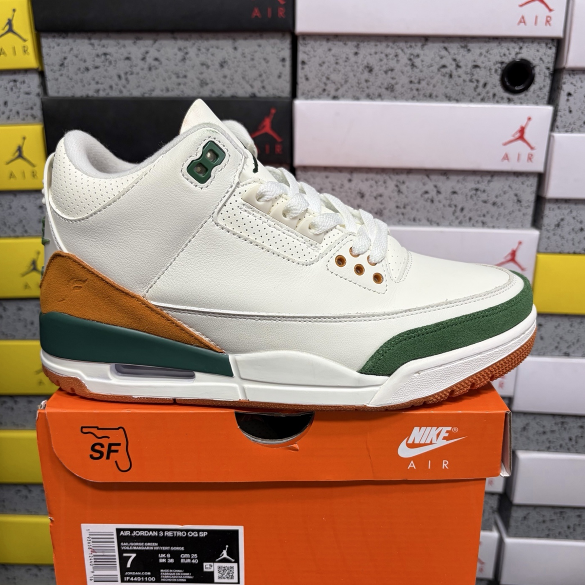 SoleFly x Air Jordan 3 Retro SP - Fruits Of Our Labor