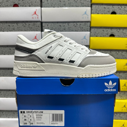 Adidas Drop Step Low - White Grey