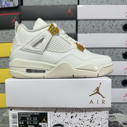 Air Jordan 4 Retro - Metallic Gold