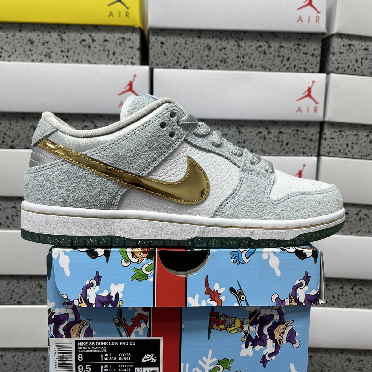 Sean Cliver X Nike SB Dunk Low - Holiday Special