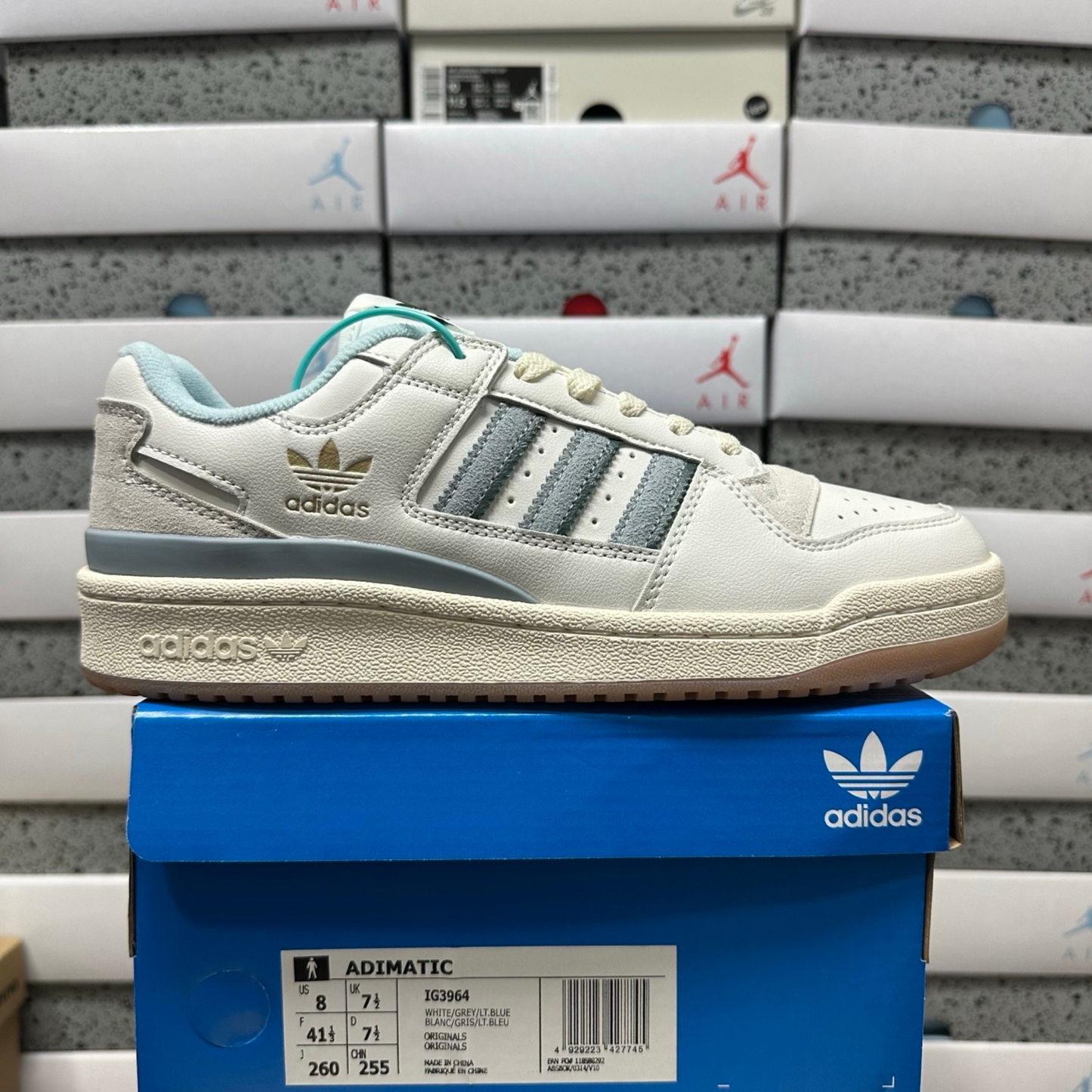 Adidas Forum Low - Cloud White / Wonder Blue