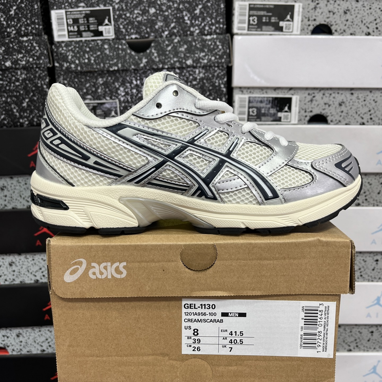 Asics Gel 1130 - White Pure Silver Midnight
