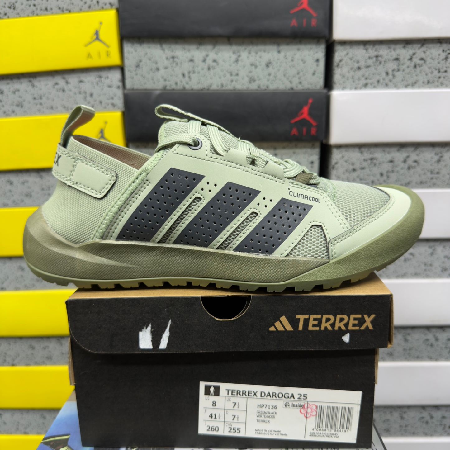 Adidas Terrex Daroga Cordura - Silver Green/Core Black
