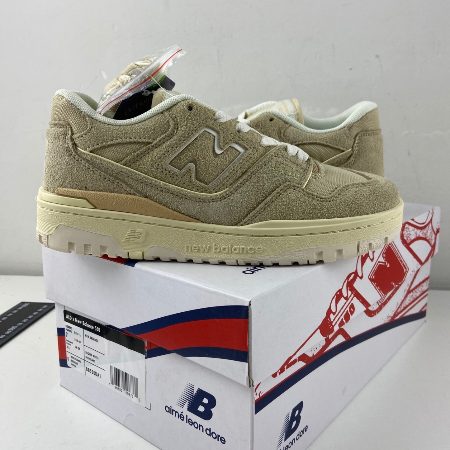 Aimé Leon Dore X New Balance 550 - Taupe Suede