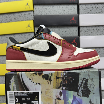 Union LA x Air Jordan 1 Retro Low OG - Chicago / Varsity Red