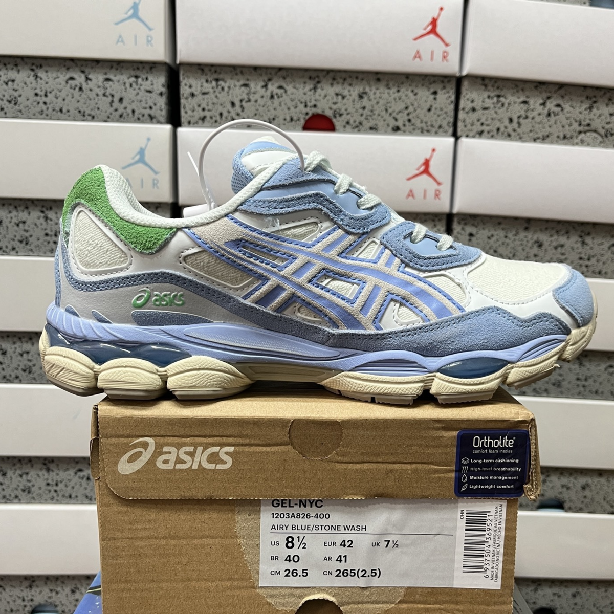 Asics Gel NYC - Airy Blue Stone Wash