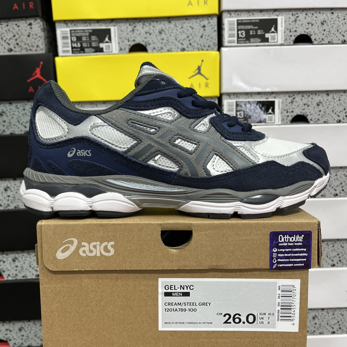 Asics Gel NYC - Navy Steel