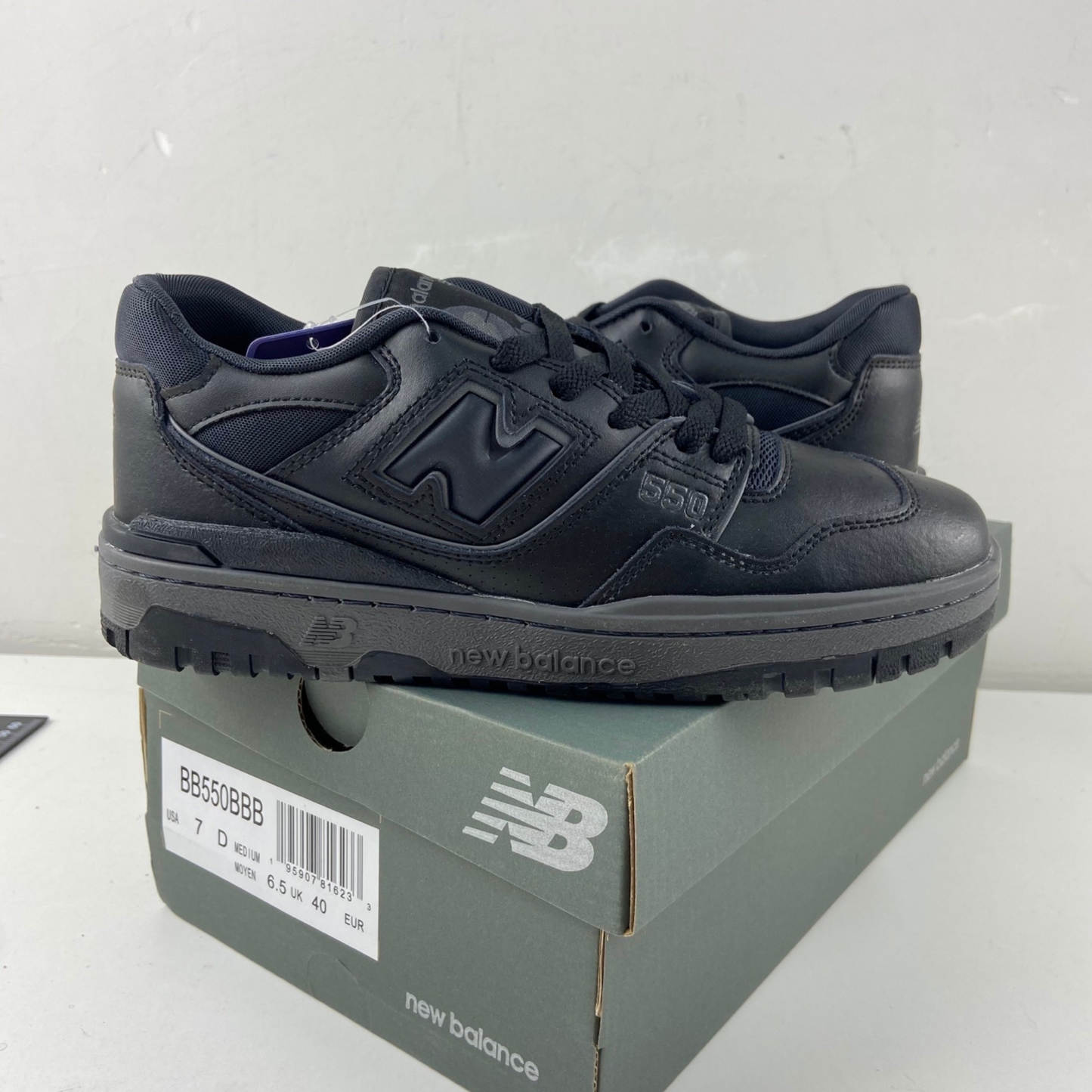 New Balance 550 - Phantom Black