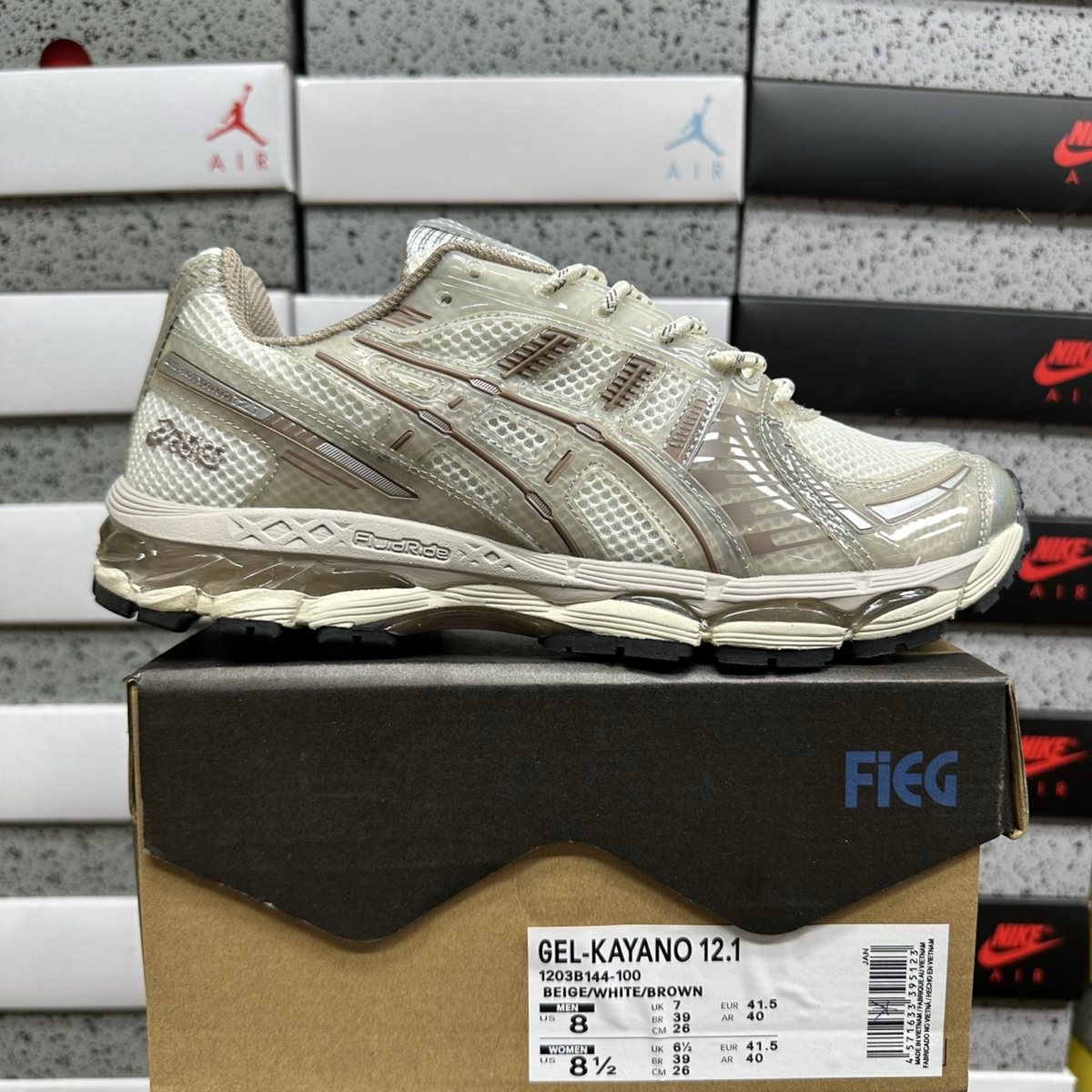 Asics Gel Kayano 12.1 - Mineral Beige