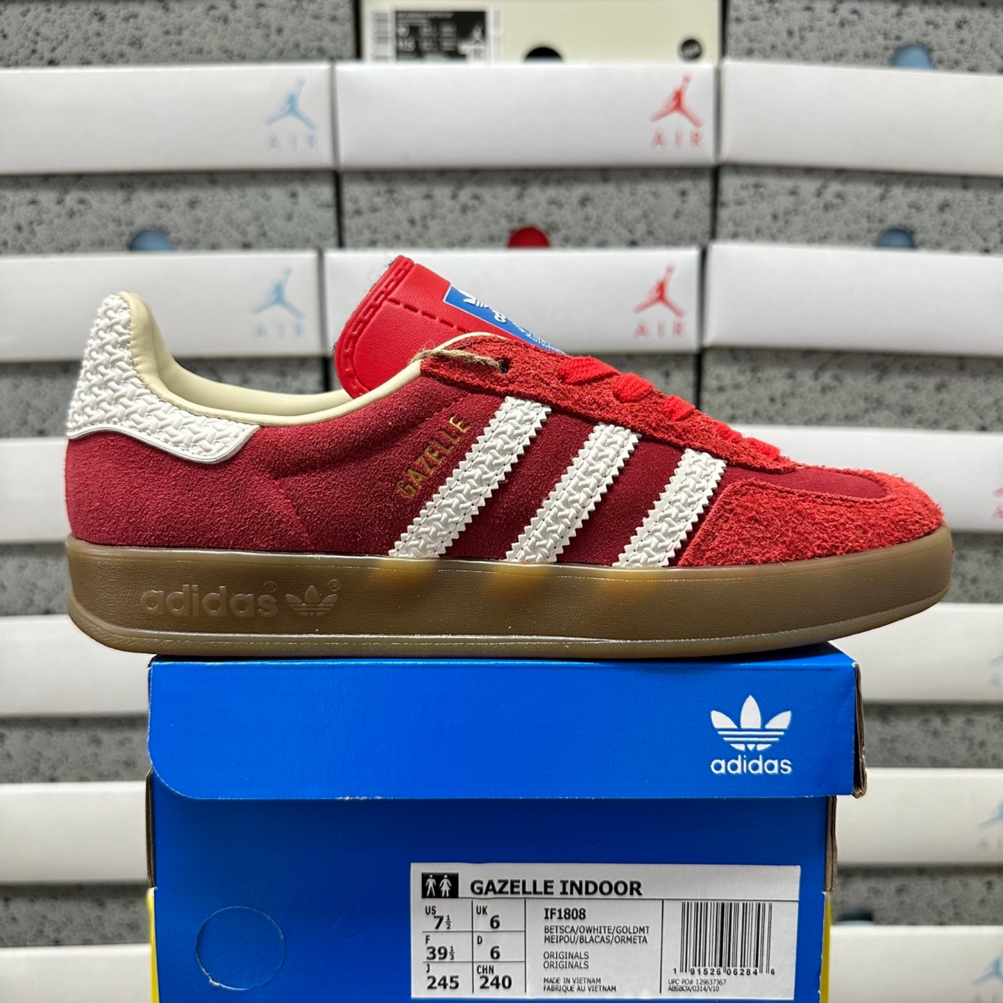 Adidas Gazelle Indoor - Better Scarlet