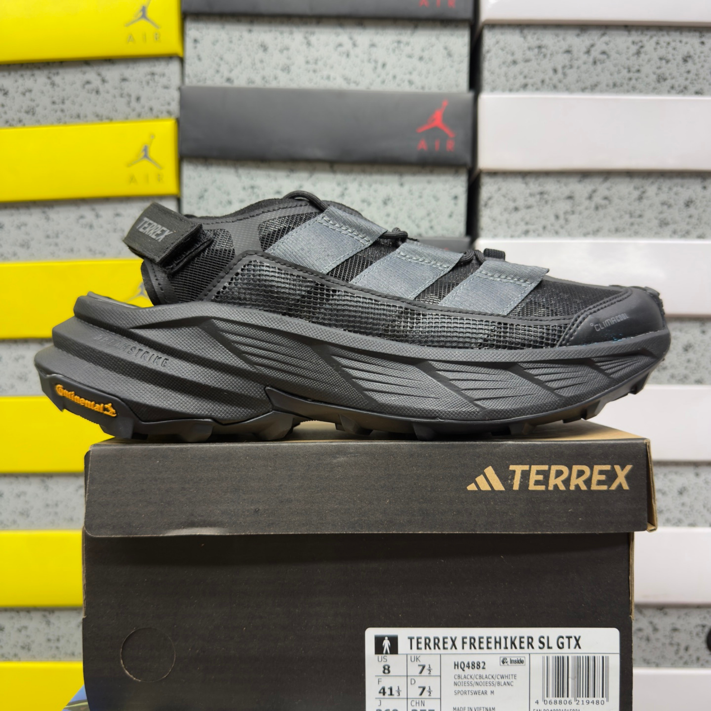 Adidas Terrex FreeHiker SL Sandals - Core Black/Grey Five