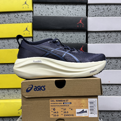 Asics Gel Nimbus 27 - Midnight / Vanilla