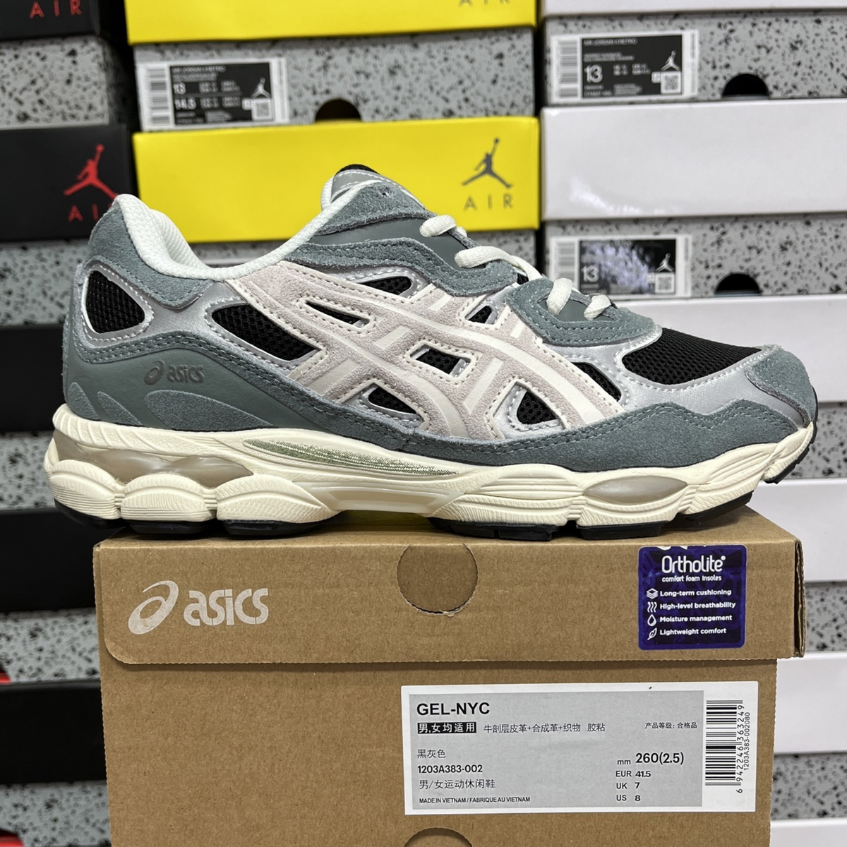 Asics Gel NYC - Graphite Grey Smoke Grey