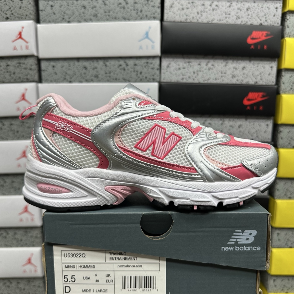 New Balance 530 - Silver Metallic Rosewood