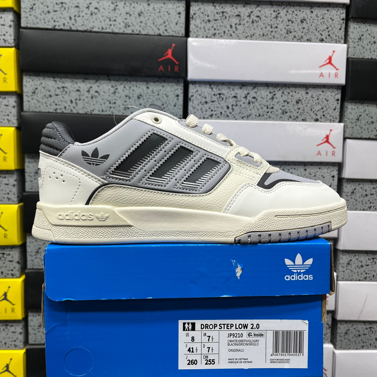 Adidas Drop Step Low 2.0 - Grey Stone / Core Black / Grey Two