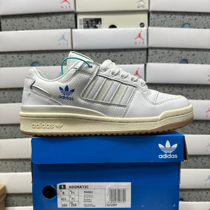 Adidas Forum Low - White Blue Gum