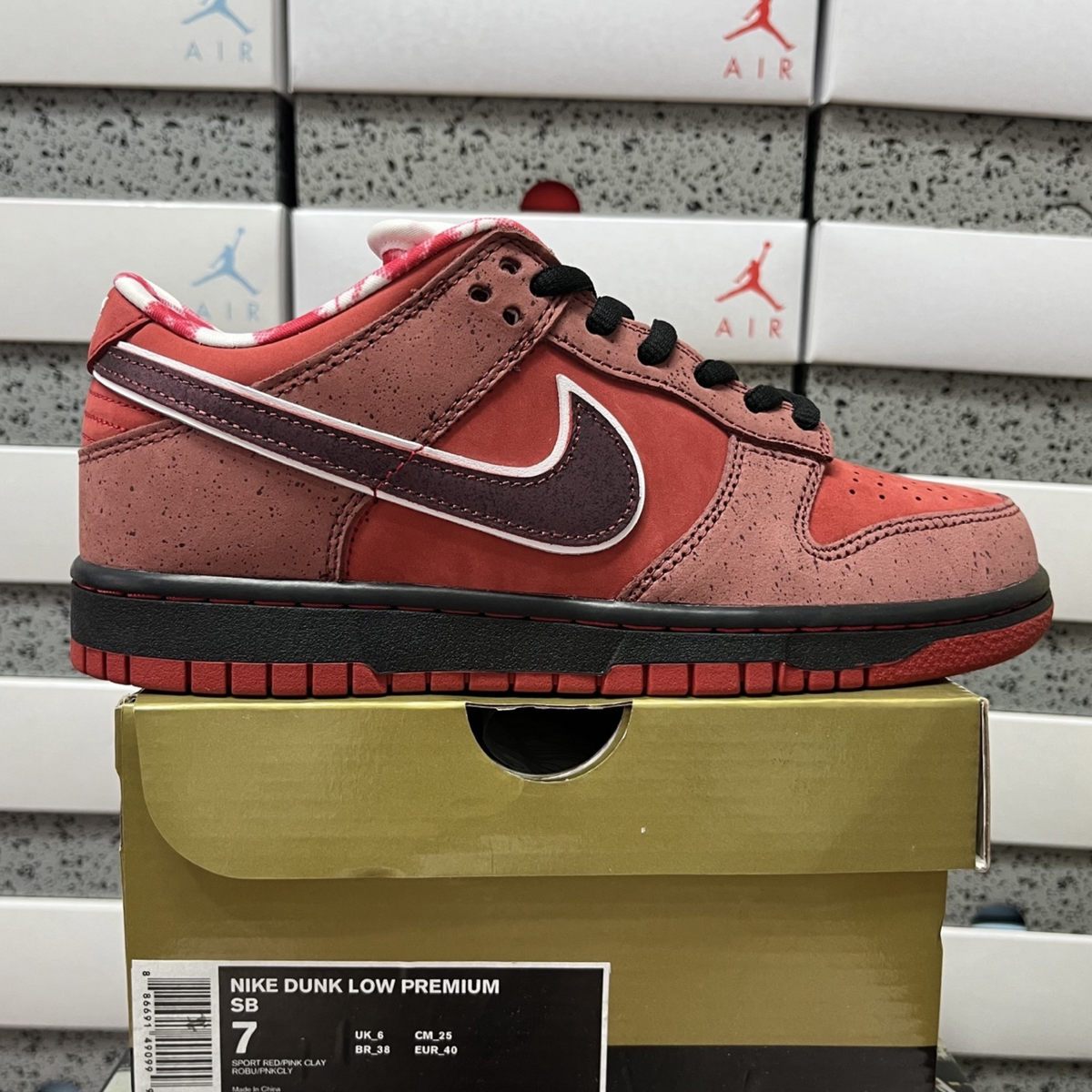 Concepts X Nike SB Dunk Low - Red Lobster