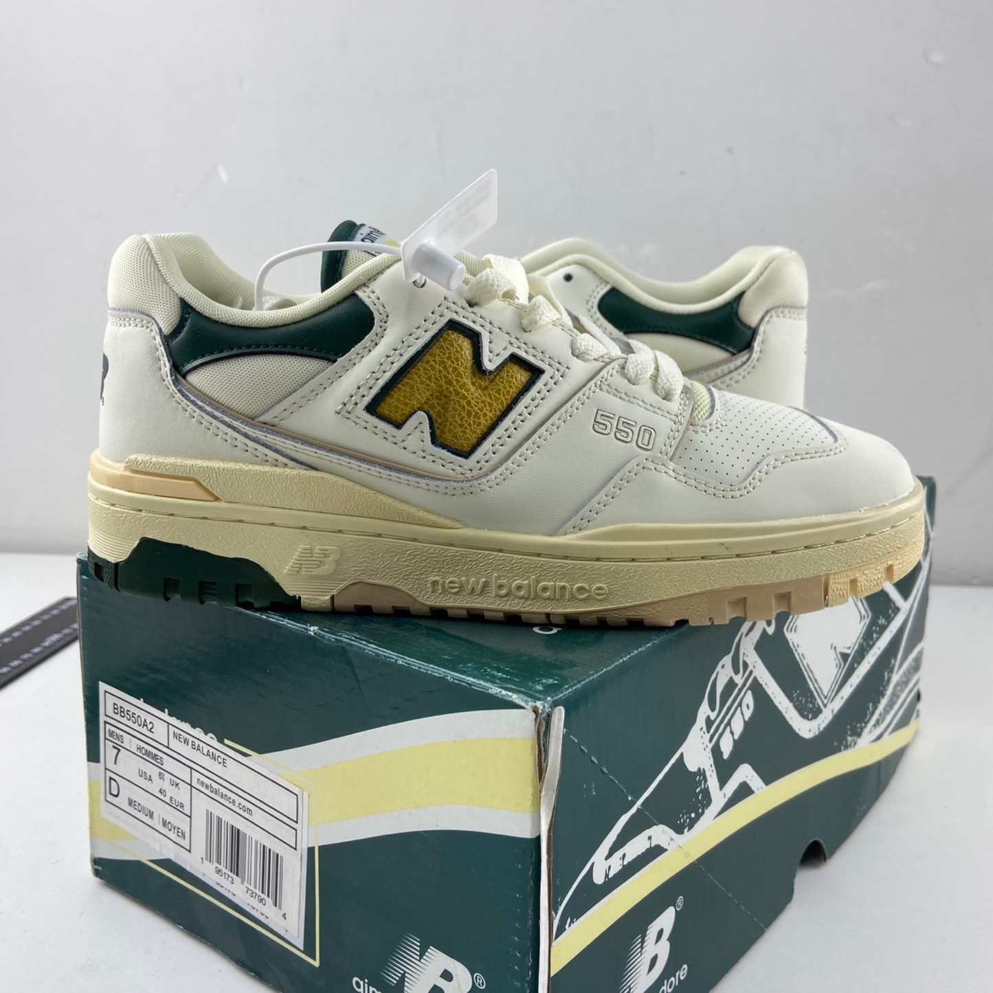 Aimé Leon Dore X New Balance 550 - Natural Green