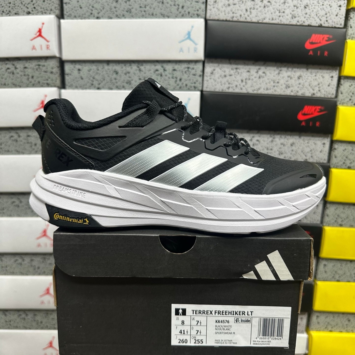 Adidas Terrex  Freehiker LT - Core Black/Silver Metallic