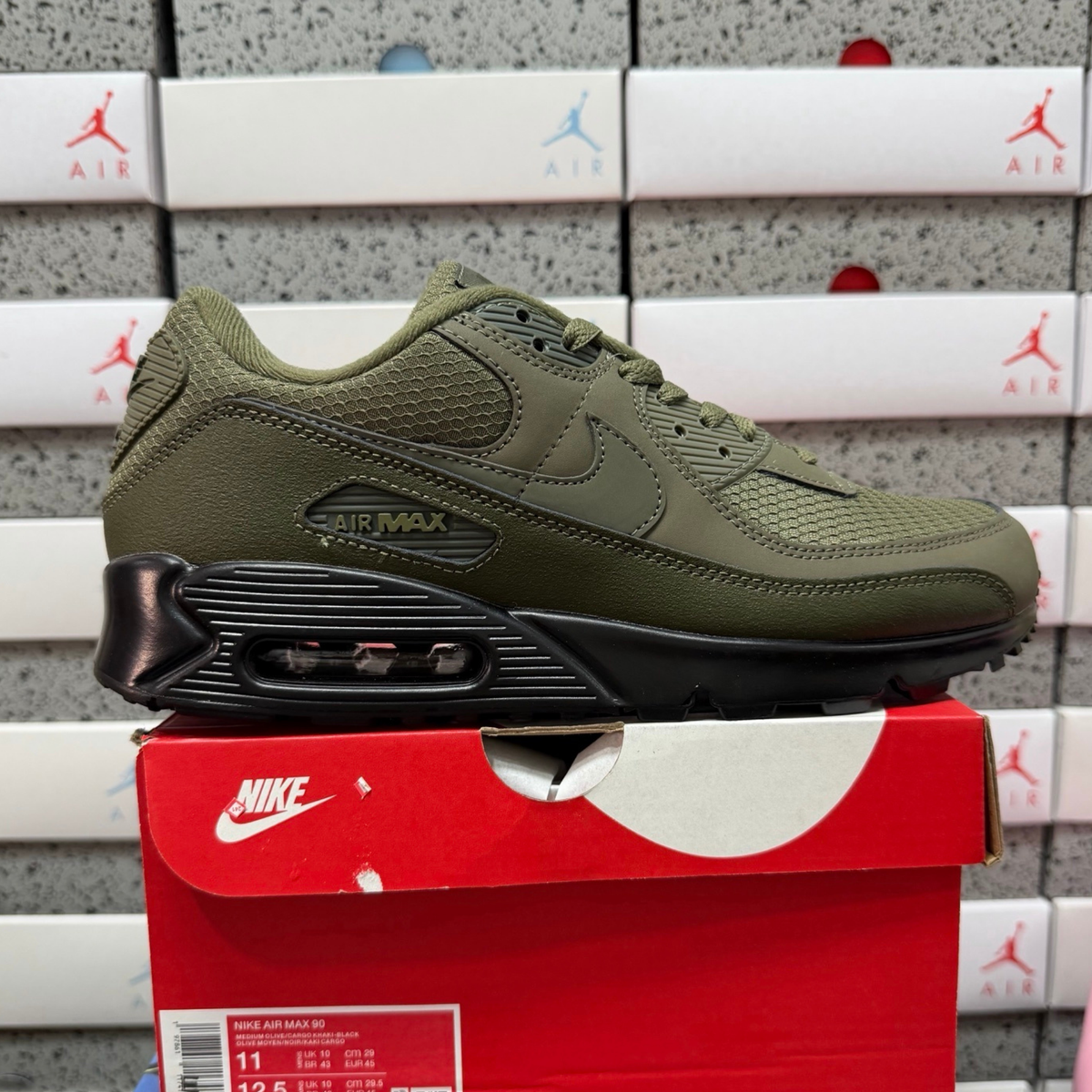 Nike Air Max 90 - Medium Olive Cargo Khaki