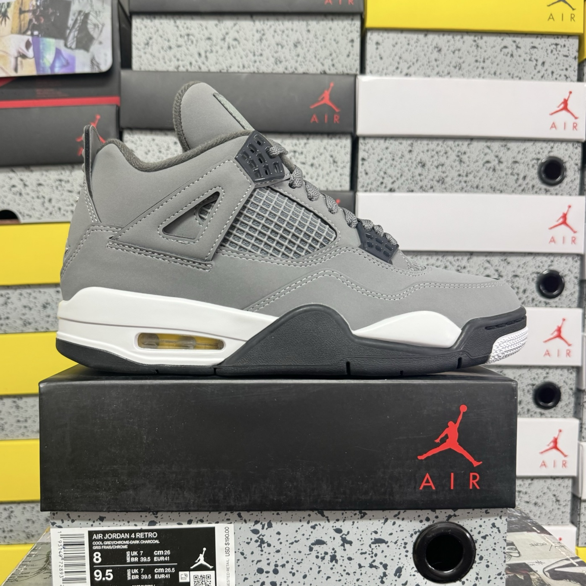 Air Jordan 4 Retro - Cool Grey