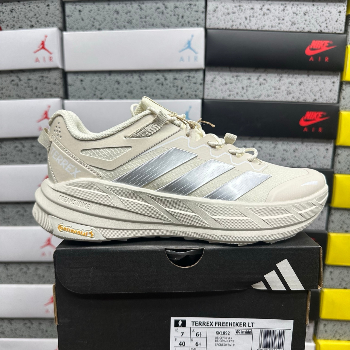 Adidas Terrex  Freehiker LT - Crystal White/Silver Metallic