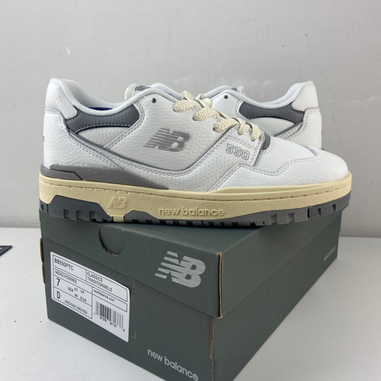 New Balance 550 -  Cloud Grey