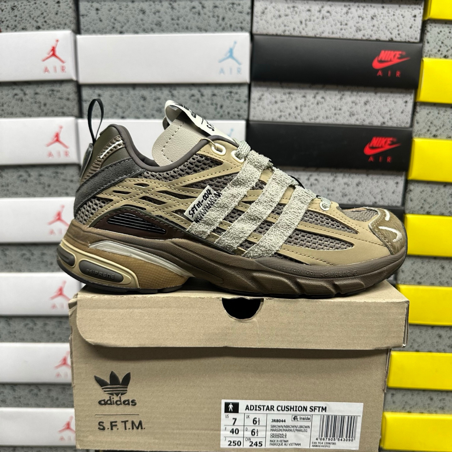 SFTM x Adidas Adistar Cushion - Simple Brown/Night Brown