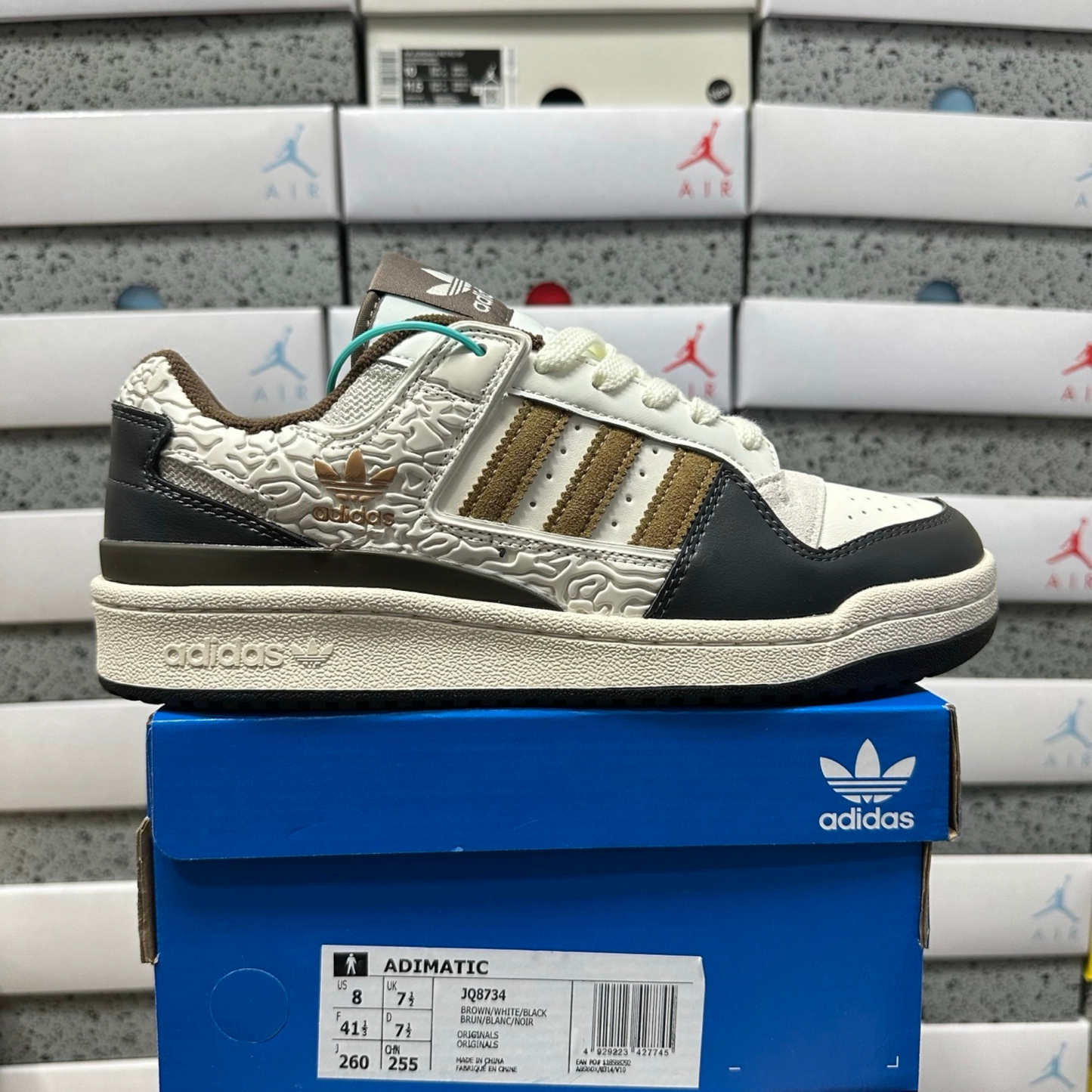 Adidas Forum Low - Core White / Bronze Strata