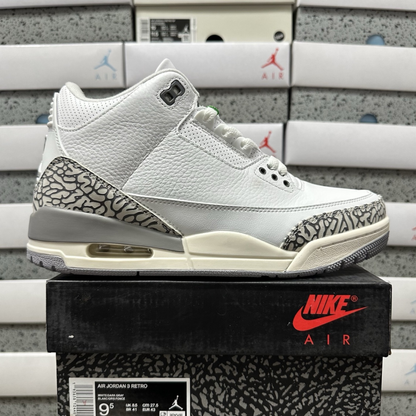 Air Jordan 3 Retro - Sail Cement Grey
