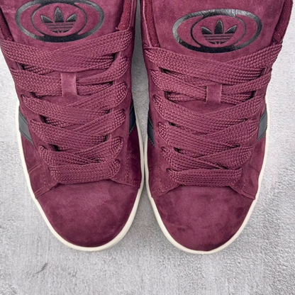 Adidas Campus 00's - Deep Burgundy Core Black