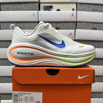Nike Vomero Plus - White Game Royal Orange
