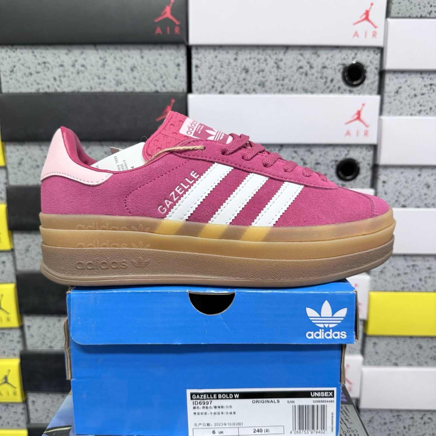 Adidas Gazelle Bold - Spark Cloud White Rose