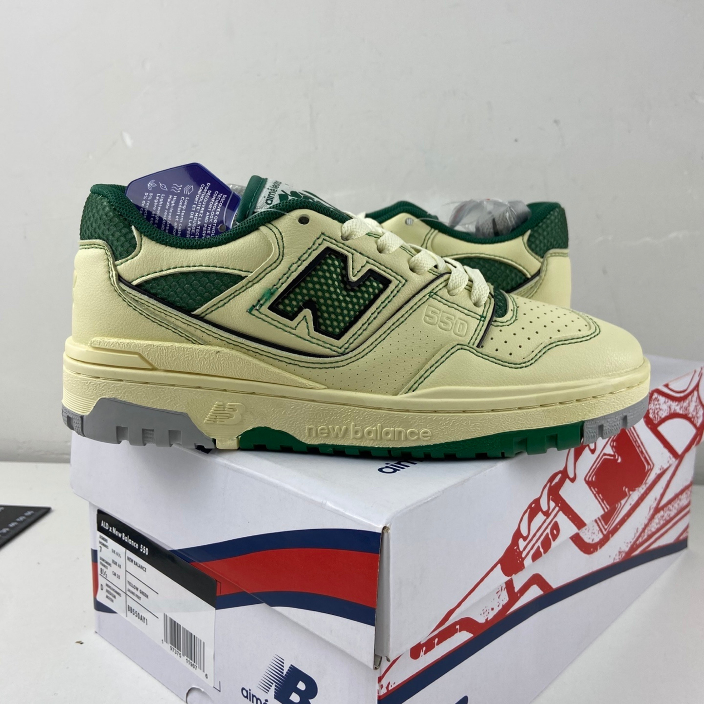 Aimé Leon Dore X New Balance 550 - Vintage Gold