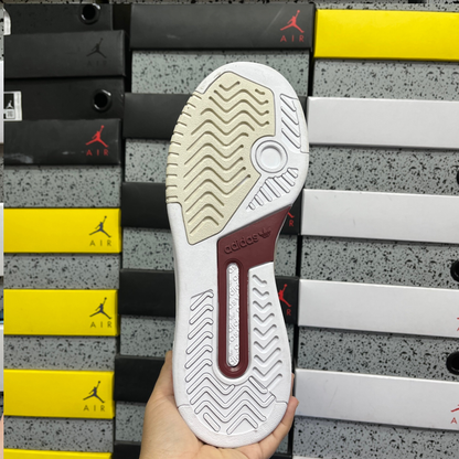 Adidas Drop Step Low 2.0 - Cream White / Apricot / Crew Red